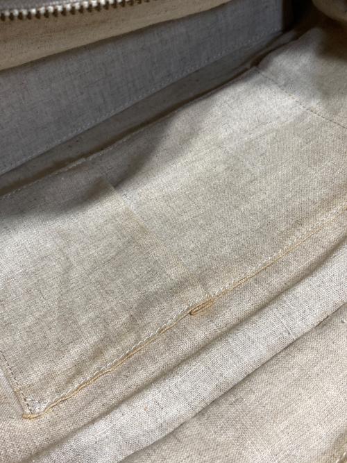 SLOW（スロウ）SLOW (スロウ) ZIP TOTE BAG ブラウンの古着・服飾アイテム