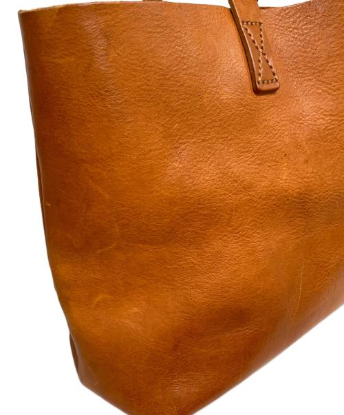 SLOW（スロウ）SLOW (スロウ) ZIP TOTE BAG ブラウンの古着・服飾アイテム