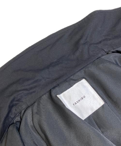 FASHIRU（ファシル）FASHIRU (ファシル) トレンチコート ブラック サイズ:-の古着・服飾アイテム