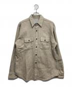 FIVE BROTHERファイブブラザー）の古着「ネルシャツ」｜アイボリー