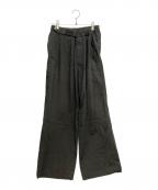 Graphpaperグラフペーパー）の古着「Stretch Typewriter Wide Chef」｜ブラック