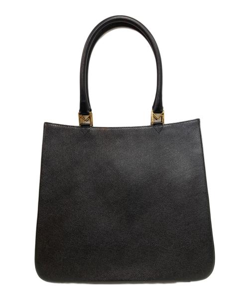 MORABITO（モラビト）MORABITO (モラビト) レザートートバッグ ブラックの古着・服飾アイテム