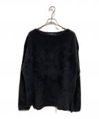 FRAMeWORKフレームワーク）の古着「FOX/CASHMERE ボートネック プルオーバー レディース」｜ブラック