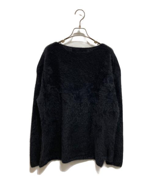 FRAMeWORK（フレームワーク）FRAMeWORK (フレームワーク) FOX/CASHMERE ボートネック プルオーバー レディース ブラック サイズ:表記無しの古着・服飾アイテム