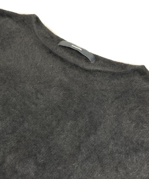 FRAMeWORK（フレームワーク）FRAMeWORK (フレームワーク) FOX/CASHMERE ボートネック プルオーバー レディース ブラック サイズ:表記無しの古着・服飾アイテム