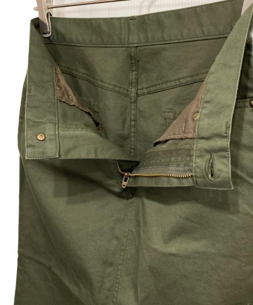 Spick and Span（スピックアンドスパン）Spick and Span (スピックアンドスパン) チノストレッチAラインスカート オリーブ サイズ:36の古着・服飾アイテム