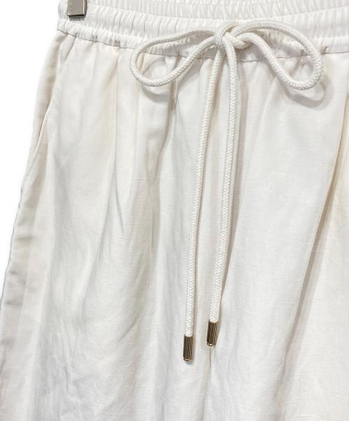 IENA（イエナ）IENA (イエナ) リネン混イージーパンツ アイボリー サイズ:36の古着・服飾アイテム