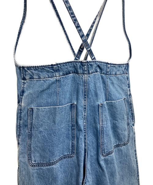 IENA（イエナ）IENA (イエナ) デニムVネックオールインワン インディゴ サイズ:36の古着・服飾アイテム
