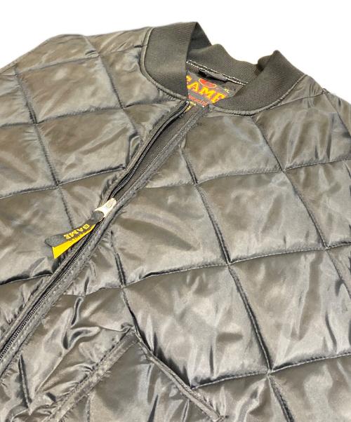 GAME（ゲーム）game (ゲーム) キルティングジャケット ブラック サイズ:XLの古着・服飾アイテム