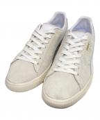 PUMAプーマ）の古着「CLYDE PRM FROSTED IVORY-PUMA WHITE」｜アイボリー