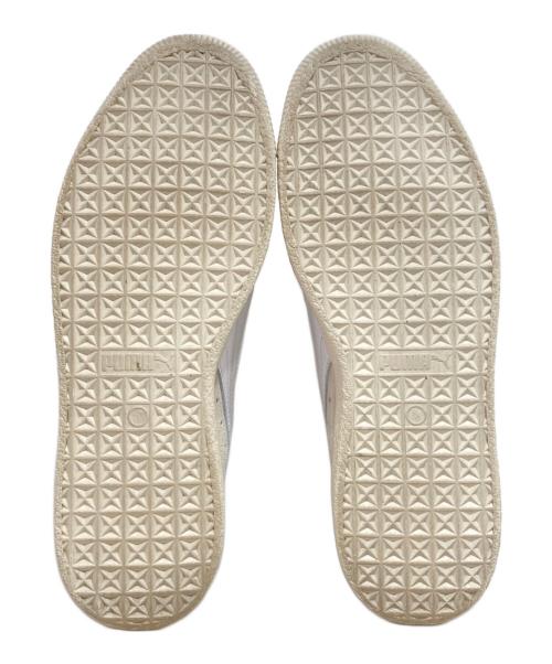 PUMA（プーマ）PUMA (プーマ) CLYDE PRM FROSTED IVORY-PUMA WHITE アイボリー サイズ:27.5の古着・服飾アイテム