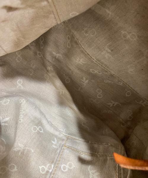 genten（ゲンテン）genten (ゲンテン) レザーショルダーバッグ ベージュの古着・服飾アイテム