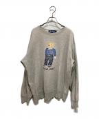 POLO GOLFポロ ゴルフ）の古着「ポロベアプルオーバー」｜グレー