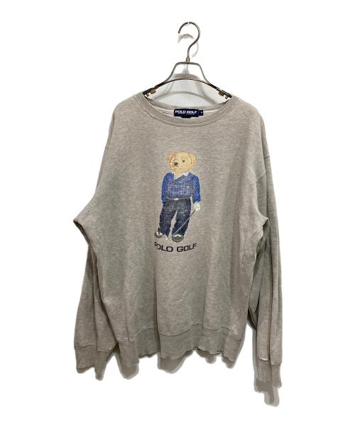 POLO GOLF（ポロ ゴルフ）POLO GOLF (ポロ ゴルフ) ポロベアプルオーバー グレー サイズ:Mの古着・服飾アイテム