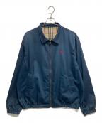 BURBERRY LONDONバーバリーロンドン）の古着「裏ノバスイングトップ」｜ネイビー