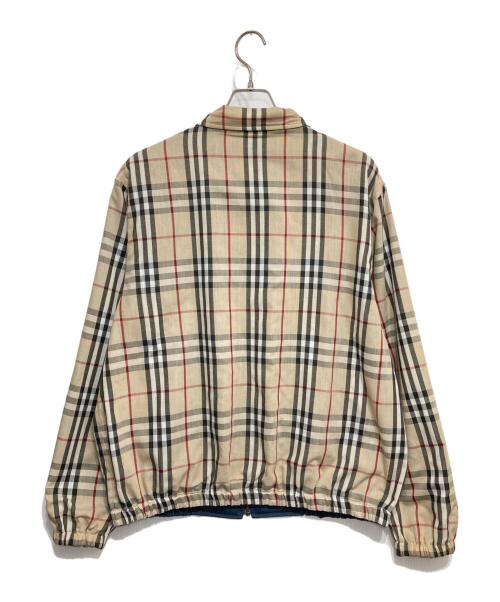 BURBERRY LONDON（バーバリーロンドン）BURBERRY LONDON (バーバリーロンドン) 裏ノバスイングトップ ネイビー サイズ:Lの古着・服飾アイテム