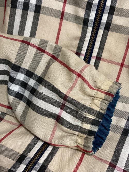 BURBERRY LONDON（バーバリーロンドン）BURBERRY LONDON (バーバリーロンドン) 裏ノバスイングトップ ネイビー サイズ:Lの古着・服飾アイテム