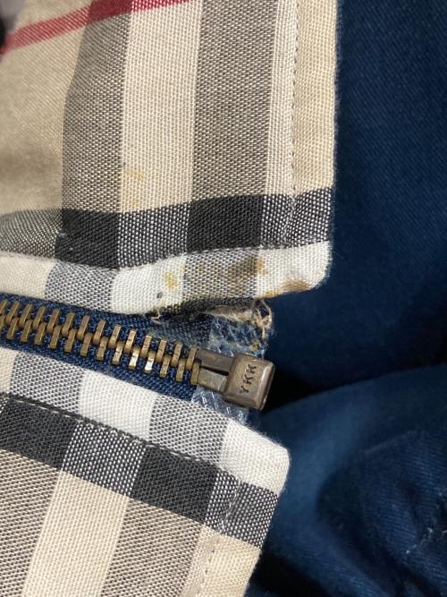 BURBERRY LONDON（バーバリーロンドン）BURBERRY LONDON (バーバリーロンドン) 裏ノバスイングトップ ネイビー サイズ:Lの古着・服飾アイテム