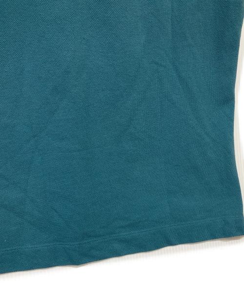 maison kitsune（メゾンキツネ）maison kitsune (メゾンキツネ) BOLD FOX HEAD PATCH COMFORT POLO グリーン サイズ:Mの古着・服飾アイテム