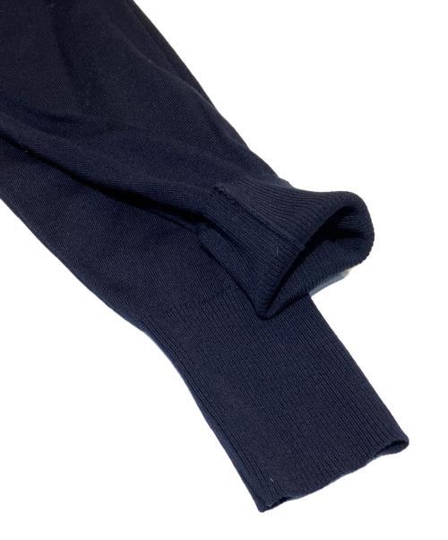 martinique（マルティニーク）martinique (マルティニーク) ウーステッドウールクレリックワンピース ネイビー サイズ:表記なしの古着・服飾アイテム