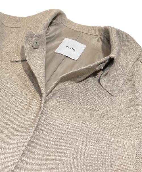 CLANE（クラネ）CLANE (クラネ) コクーン スリーブ ショート ジャケット ベージュ サイズ:2の古着・服飾アイテム