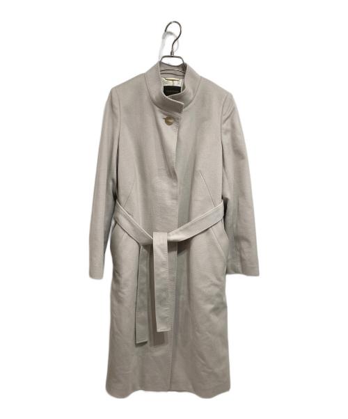 TOMORROW LAND（トゥモローランド）TOMORROW LAND (トゥモローランド) カシミヤスタンドカラーコート ベージュ サイズ:36の古着・服飾アイテム