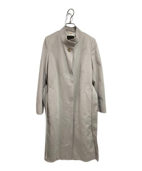 TOMORROW LAND（トゥモローランド）TOMORROW LAND (トゥモローランド) カシミヤスタンドカラーコート ベージュ サイズ:36の古着・服飾アイテム