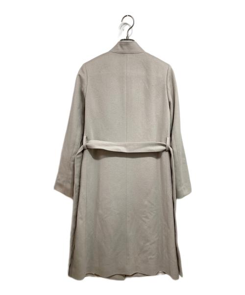 TOMORROW LAND（トゥモローランド）TOMORROW LAND (トゥモローランド) カシミヤスタンドカラーコート ベージュ サイズ:36の古着・服飾アイテム