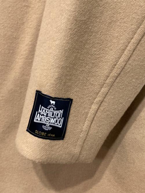 SLOBE IENA（スローブ イエナ）SLOBE IENA (スローブ イエナ) HAMILTONフードロングコート ベージュ サイズ:Fの古着・服飾アイテム