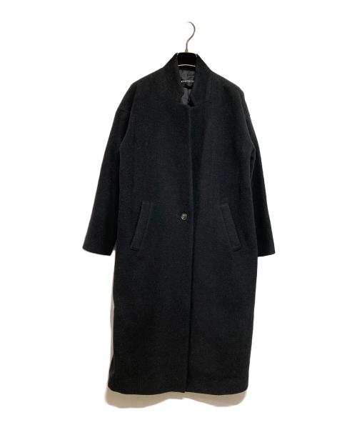 mizuiro-ind（ミズイロインド）mizuiro-ind (ミズイロインド) ウールチェスターコート ブラック サイズ:表記無しの古着・服飾アイテム