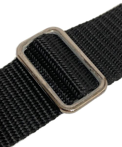 TOGA PULLA（トーガ プルラ）TOGA PULLA (トーガ プルラ) レザーコンビベルト グリーン×ブラックの古着・服飾アイテム