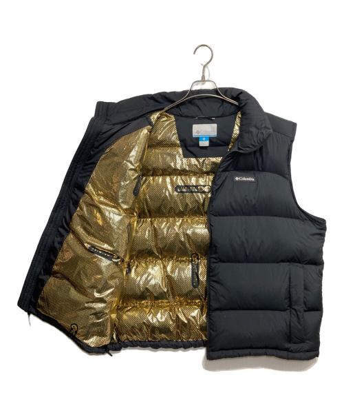Columbia（コロンビア）Columbia (コロンビア) ダウンベスト ブラック サイズ:XLの古着・服飾アイテム