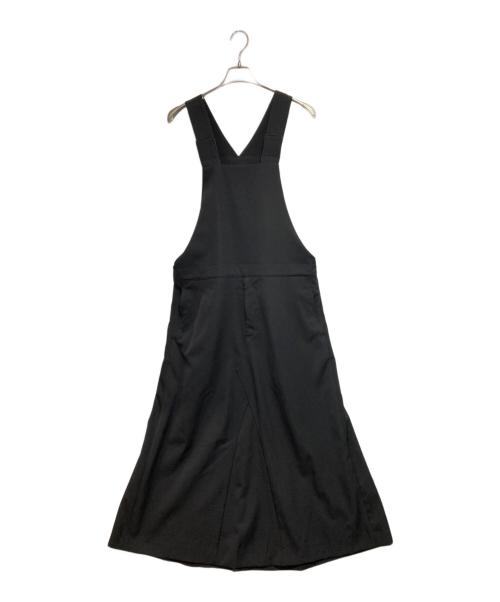 COMME des GARCONS HOMME PLUS（コムデギャルソンオムプリュス）COMME des GARCONS HOMME PLUS (コムデギャルソンオムプリュス) ウールオーバーオールスカート ブラック サイズ:Sの古着・服飾アイテム