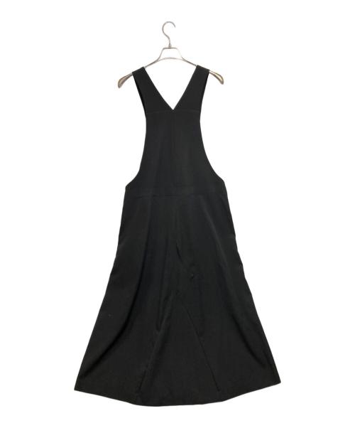 COMME des GARCONS HOMME PLUS（コムデギャルソンオムプリュス）COMME des GARCONS HOMME PLUS (コムデギャルソンオムプリュス) ウールオーバーオールスカート ブラック サイズ:Sの古着・服飾アイテム