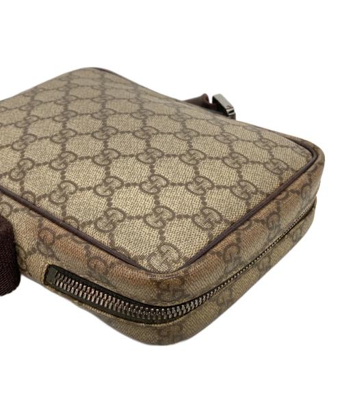 GUCCI（グッチ）GUCCI (グッチ) GGスプリームショルダーバッグ ブラウンの古着・服飾アイテム