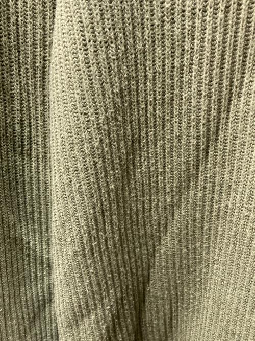 MARITHE+FRANCOIS GIRBAUD（マリテフランソワジルボー）MARITHE+FRANCOIS GIRBAUD (マリテフランソワジルボー) L/S side design knitsew オリーブ サイズ:XLの古着・服飾アイテム