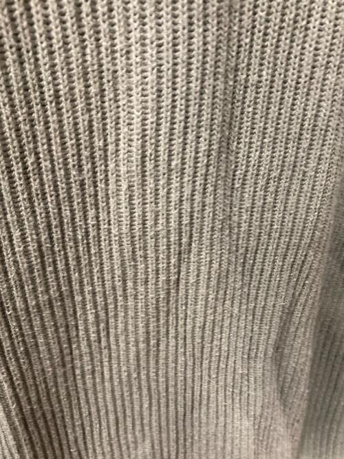 MARITHE+FRANCOIS GIRBAUD（マリテフランソワジルボー）MARITHE+FRANCOIS GIRBAUD (マリテフランソワジルボー) L/S side design knitsew オリーブ サイズ:XLの古着・服飾アイテム