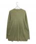 MARITHE+FRANCOIS GIRBAUD (マリテフランソワジルボー) L/S side design knitsew オリーブ サイズ:XL：6000円