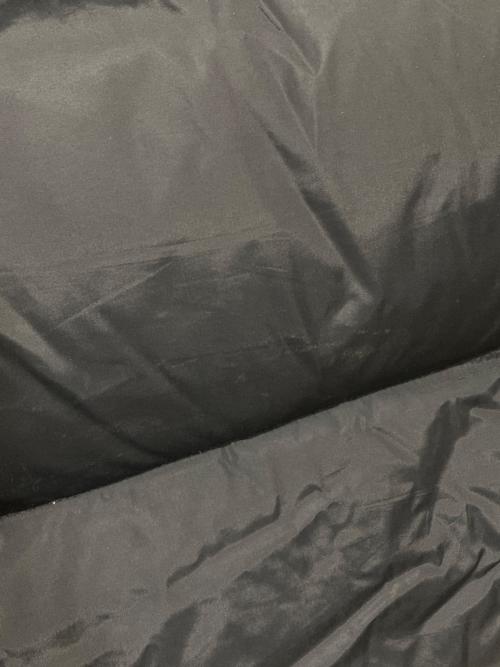 RockyMountainFeatherBed（ロッキーマウンテンフェザーベッド）RockyMountainFeatherBed (ロッキーマウンテンフェザーベッド) レザーヨークダウンベスト ブラック サイズ:38の古着・服飾アイテム