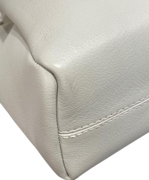 MOTHERHOUSE（マザーハウス）MOTHERHOUSE (マザーハウス) 2WAYショルダーバッグ ホワイトの古着・服飾アイテム