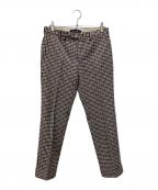 BEAMS F×G.T.Aビームスエフ×ジーティーアー）の古着「ガンクラブチェックラナウールスラックス」｜ブルー×ベージュ
