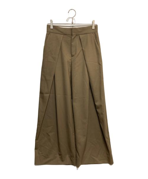 Plage（プラージュ）Plage (プラージュ) R’IAM WOOSTED パンツ ブラウン サイズ:36の古着・服飾アイテム