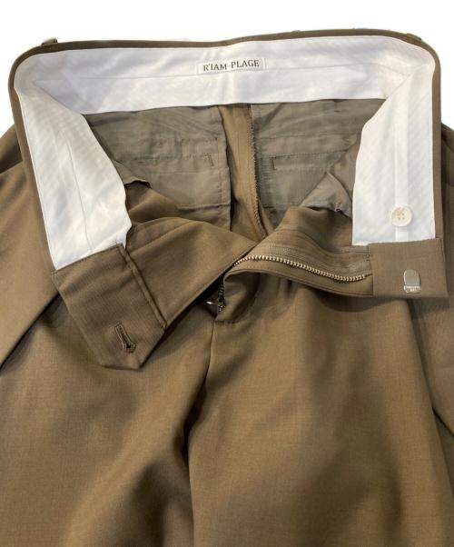Plage（プラージュ）Plage (プラージュ) R’IAM WOOSTED パンツ ブラウン サイズ:36の古着・服飾アイテム