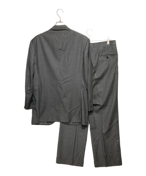 POLO RALPH LAUREN（ポロ・ラルフローレン）POLO RALPH LAUREN (ポロ・ラルフローレン) セットアップ グレーストライプ サイズ:C102－W94－T180　B7の古着・服飾アイテム