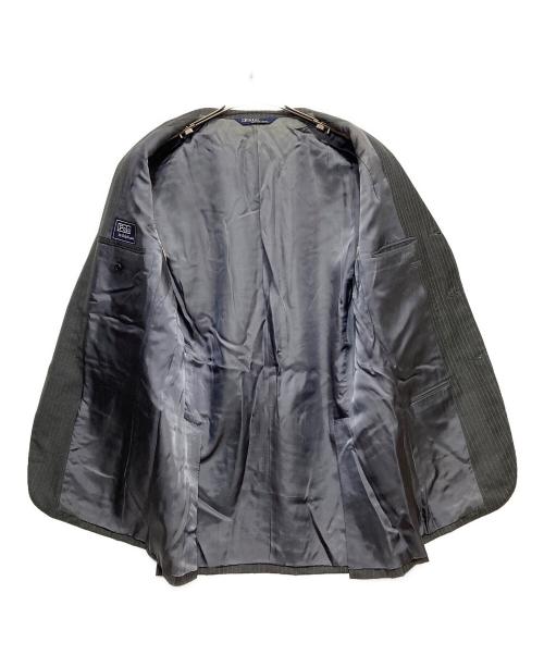 POLO RALPH LAUREN（ポロ・ラルフローレン）POLO RALPH LAUREN (ポロ・ラルフローレン) セットアップ グレーストライプ サイズ:C102－W94－T180　B7の古着・服飾アイテム