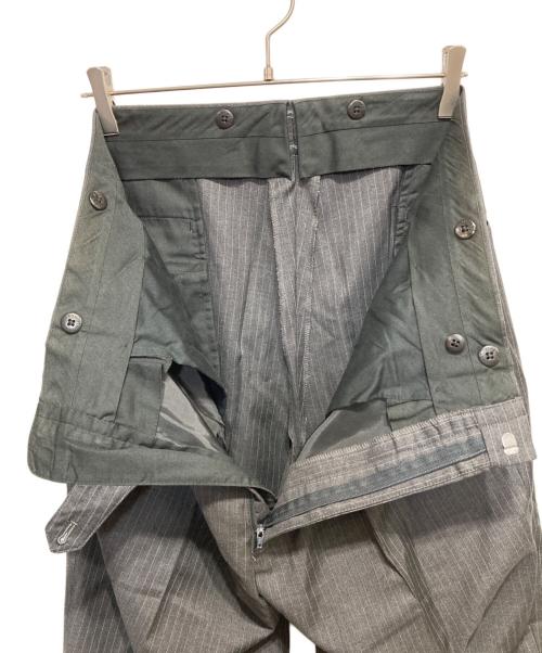 POLO RALPH LAUREN（ポロ・ラルフローレン）POLO RALPH LAUREN (ポロ・ラルフローレン) セットアップ グレーストライプ サイズ:C102－W94－T180　B7の古着・服飾アイテム