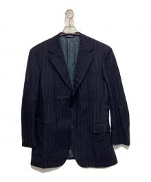 POLO RALPH LAUREN（ポロ・ラルフローレン）の古着「テーラードジャケット」｜ネイビーストライプ