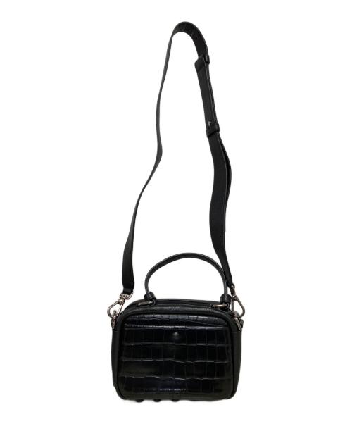 COLE HAAN（コールハーン）COLE HAAN (コールハーン) ミニボストンショルダーバッグ ブラックの古着・服飾アイテム