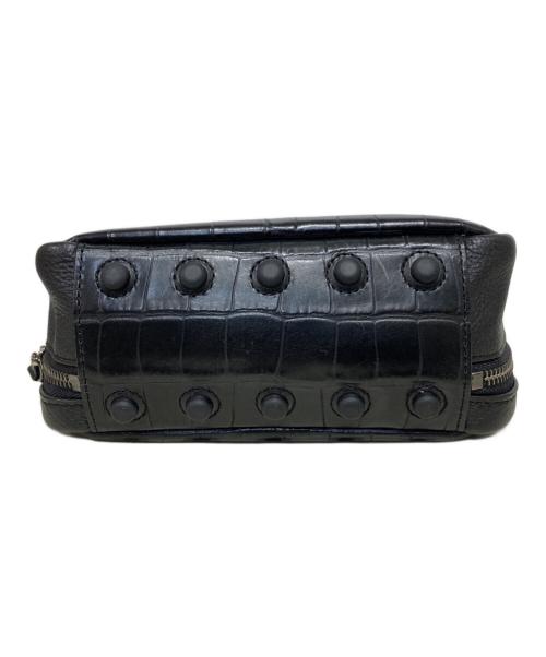 COLE HAAN（コールハーン）COLE HAAN (コールハーン) ミニボストンショルダーバッグ ブラックの古着・服飾アイテム