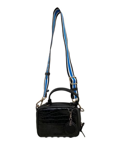 COLE HAAN（コールハーン）COLE HAAN (コールハーン) ミニボストンショルダーバッグ ブラックの古着・服飾アイテム